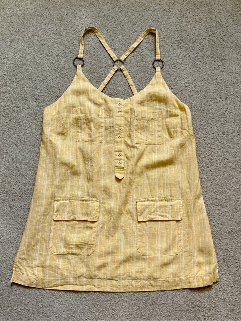 Banana Republic Linen Tank Top